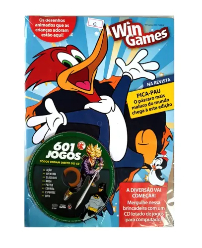 cd de jogo pica pau direto do cd classicos corrida muito + e