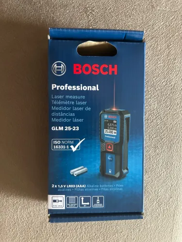Vendo Trena A Laser Profissional Digital BOSCH GLM 25-23 - LACRADA (NOVA)