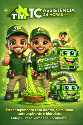 ? DESENTUPIMENTO 24 HORAS - ATENDIMENTO IMEDIATO