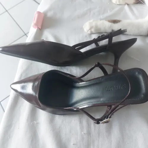 Sapato scarpin Santinato, n°37 roxo beringela