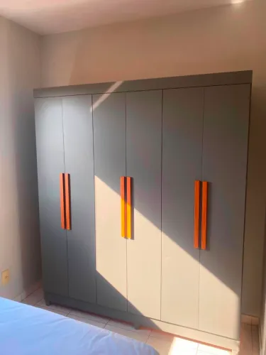 Guarda Roupa Paris 6 Portas Novo/Entrega É Montagem Disponível