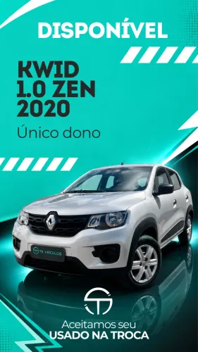 Renault Kwid Zen 1.0 Flex 12V 5P Mec. 2020