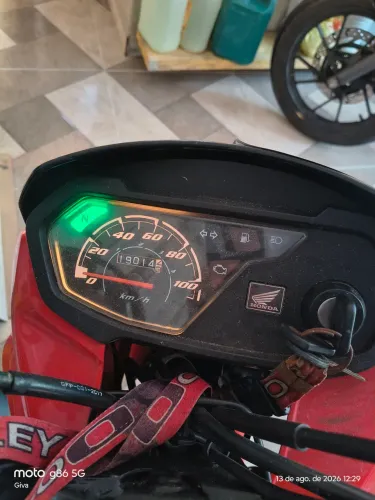 Moto pronta pra andar