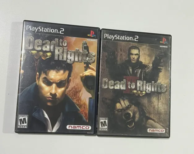 Dead to rights 1 e 2 ps2