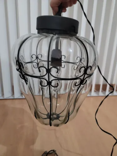 Lustre de vidro