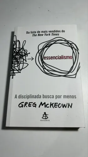 Livro "Essencialismo: A disciplinada busca por menos"