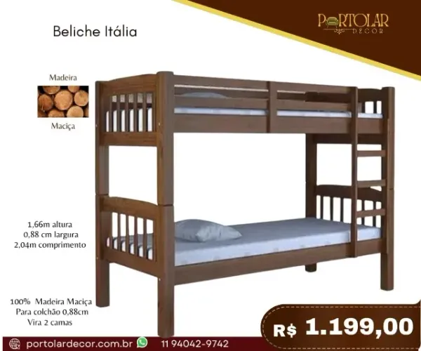 Beliche Itália, a pronta entrega