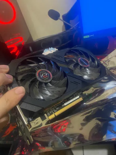 Placa de vídeo AMD RX 6500xt 8gb