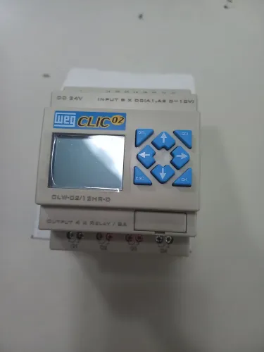 Controlador Programavel Clw-02 12hr-d 3rd Clic02 24vcc Weg