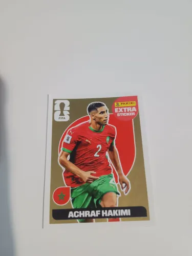 Figurinha extra dourada da copa 2026