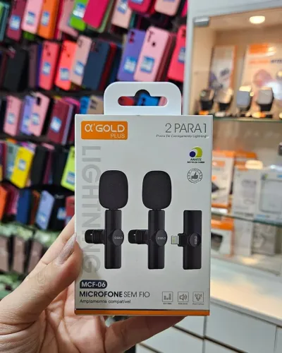 Microfone celular Sem Fio e NOVO