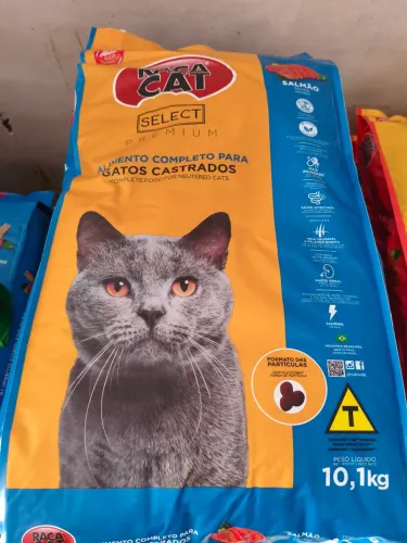 Raça cat Premium salmão 