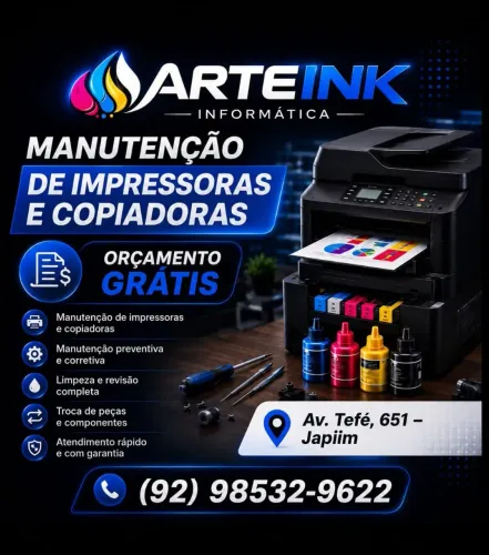 MANUTENÇÃO DE IMPRESSORA 