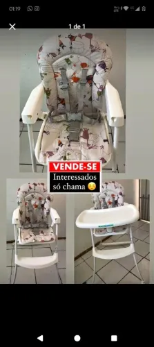 Cadeirão de alimentação Burigotto