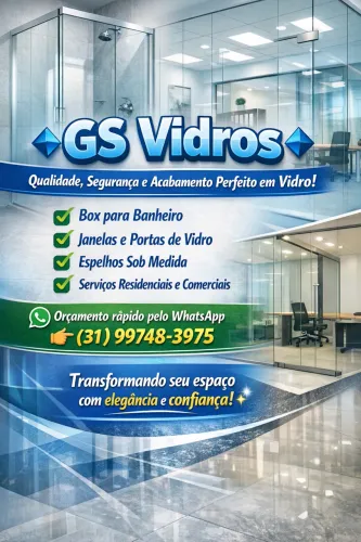 Vidraçaria em geral 