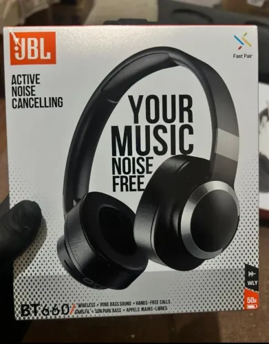 ?Fone Headphone Bluetooth Bt 660 Sem Fio Graves Fortes Novo ?