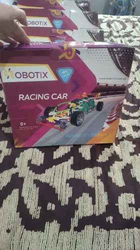Kit bloco de montar Robotix carro de corrida lacrado