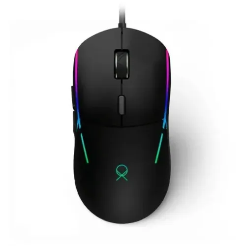 Mouse Gamer OX Nebula RGB, 12000 DPI, 6 botões