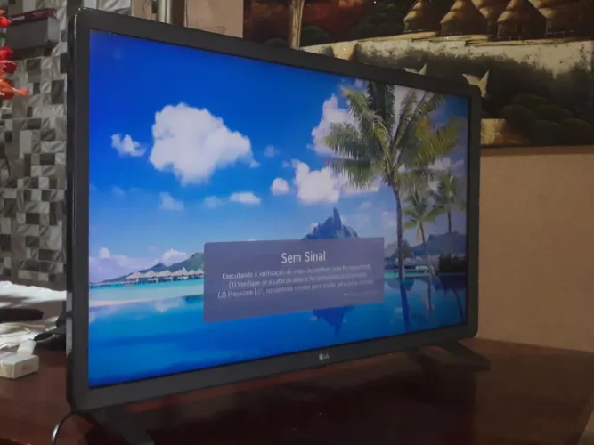 tv 32 smart lg webos bluetooth todos apps canais controle pé entrego *