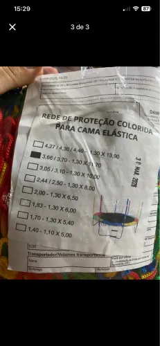 Rede Cama Elástica - Pula Pula 