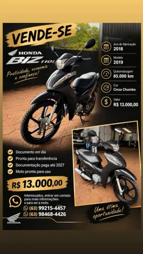 Honda biz 110i