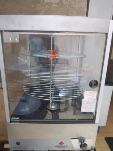 Forno giratório para assar frango