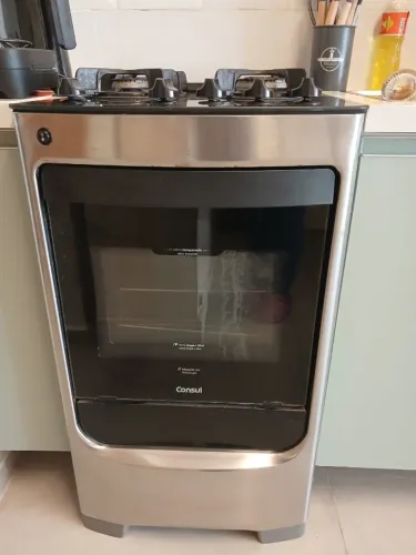 Fogão Consul 4 Bocas Inox com Acendimento Automático