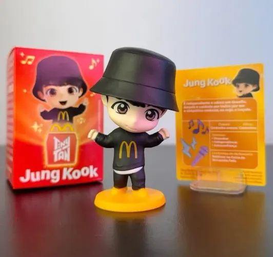 Boneco bts McDonald's 