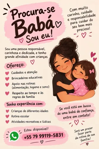 Serviço de babá