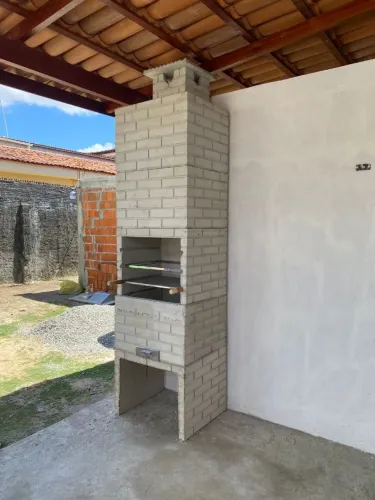 Churrasqueira predial para revestir 