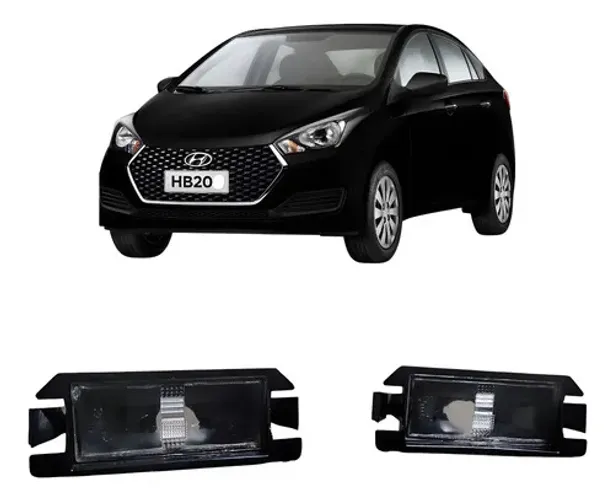 Par Luz De Placa Hyundai Hb20 2018 Manual 1.0 925201s210