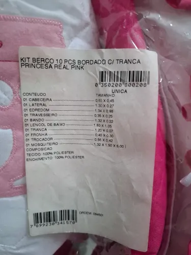 Kit berço