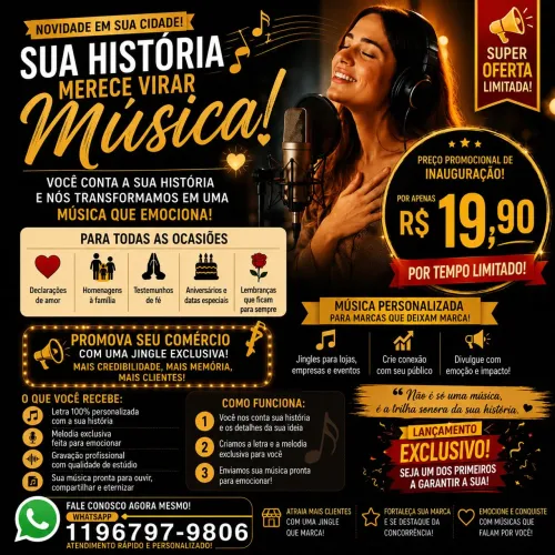 Homenagem cantada 