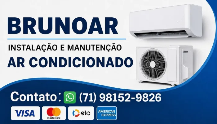 Instalação e manutenção de ar-condicionado.