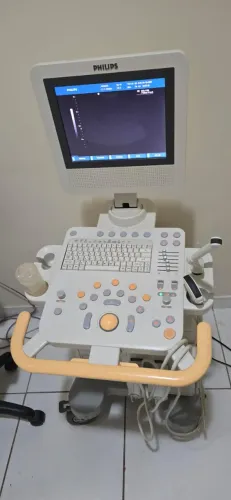 Ultrassom Philips HD3 ( Produto em ótimo estado de conservação ) com 2 Transdutores