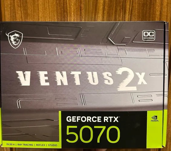 Placa de video 5070 MSI Ventus 2x