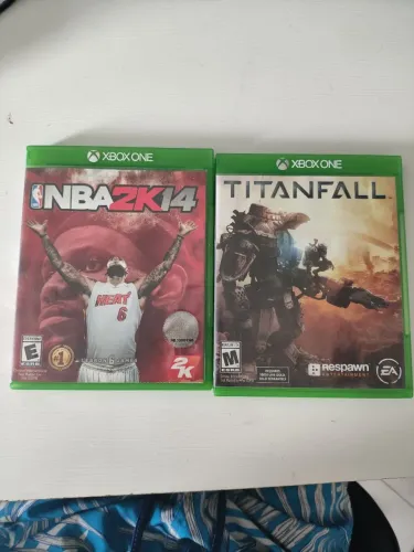 Nba 2k14 e Titanfall mídia física Xbox 360