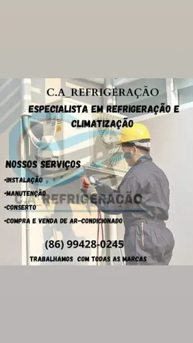 #Instalação, manutenção, limpeza e reparos.