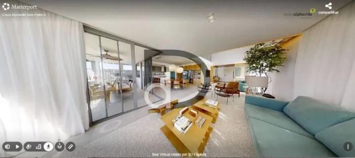 Casa com 3 quartos à venda, 362 m² por R$ 6.000.000 - Alphaville Dom Pedro 0 - Campinas/SP