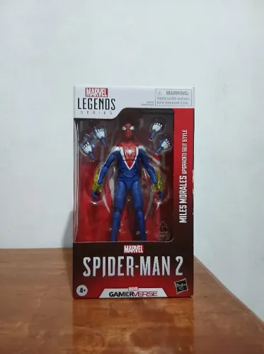 Miles Morales Upgraded Suit Spider Man 2 Marvel Legends