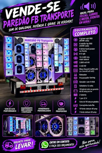 Paredão a VENDA