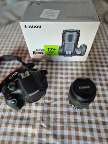 Kit Canon T7+ com 18-55