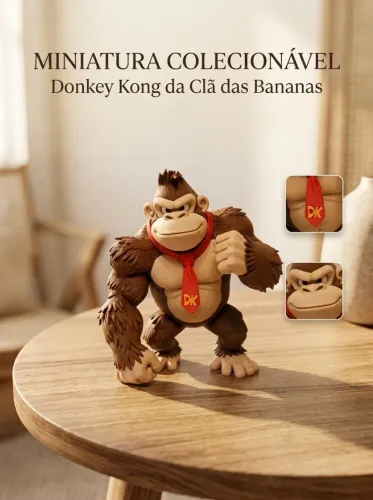 Colecionável - Donkey Kong - 20cm