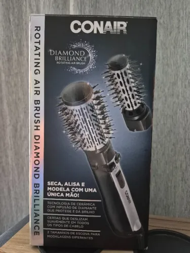 Escova Rotativa Conair Diamond Brilliance