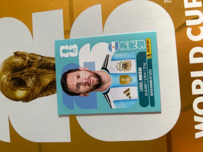 Figurinha do Messi