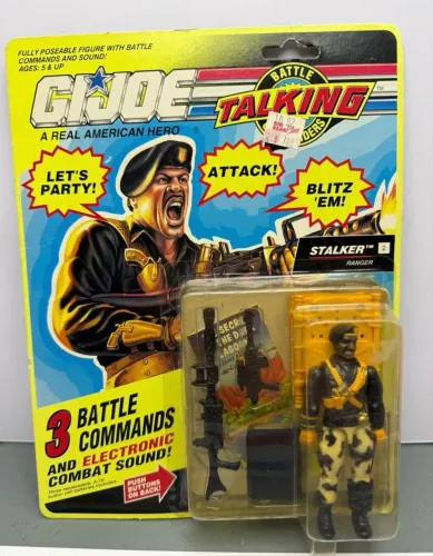 Gi Joe Talking Battle Commanders Stalker - 1992 - Comandos em ação