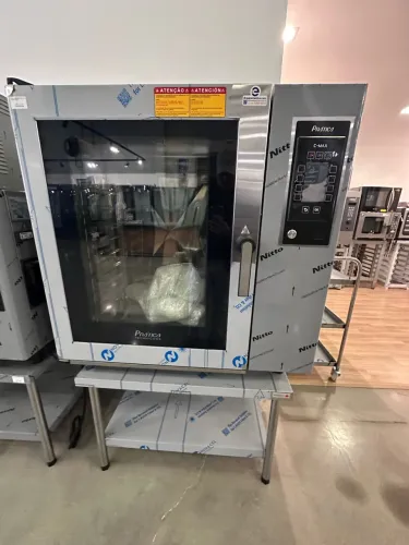 Forno combinado cmax 10 evo programável - prática
