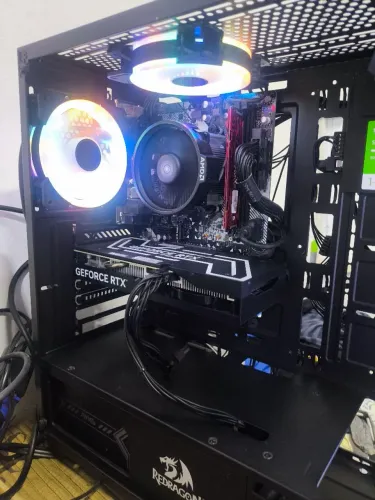 Pc Gamer Ryzen 5 + RTX 4060 em 12x !!!