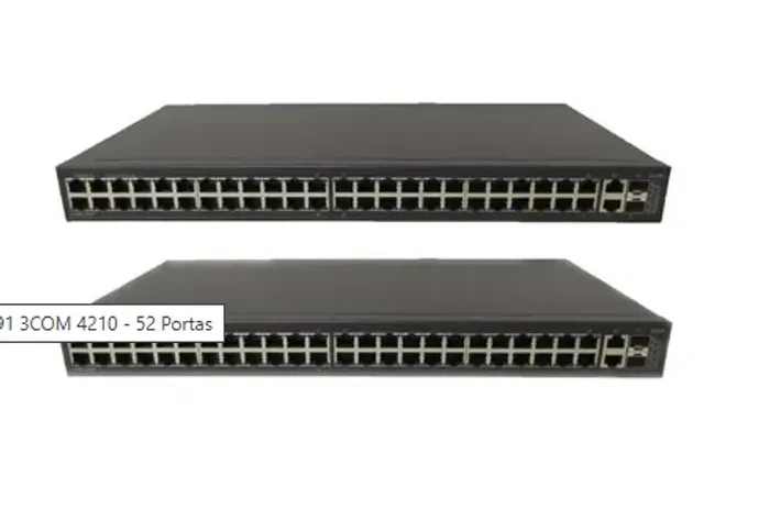 Switch 3CR17334-91 3COM 4210 - 52 Portas