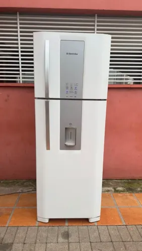 Geladeira Electrolux DFW51 duplex frost free LINDA (ENTREGO )